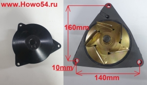 Насос водяной 6CT/6CTA8.3-C215 (на 3 болта крепления) 5404693/02004 966841/4309478