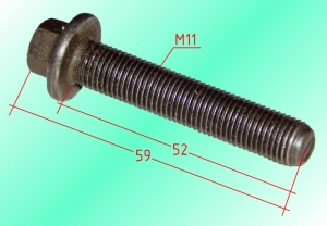 Болт шатуна ISBe, ISF 3.8, 4BT, 6BT, EQB  (M11L59)