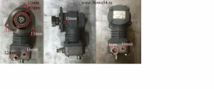 Компрессор воздушный ZL50 WD615 SORL (5413698) 612600130651
