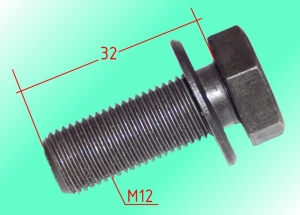 Болт маховика  ISBe, ISDe (M12L32)