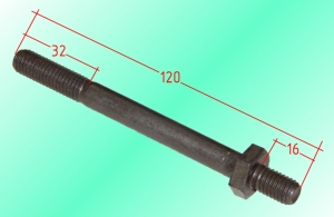 Болт коллектора выпускного №3  ISBe, ISDe, ISF 3.8 (шпилька, длинный)