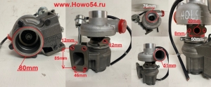 Турбокомпрессор 4BT4B3.9 HX30W CUMMINS 5418136 380290635921213592122