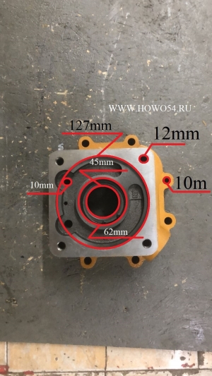 Насос КПП (127мм) XCMG ZL50G/500K/500F 2009 (07351) 803004322/2BS315.30.2