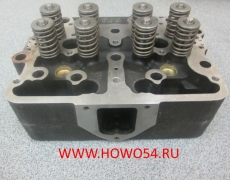 Головка блока SHANTUI SD22/23 NT855-C280 в сборе с клапанами 2 цилиндра 5413836 4915442-20