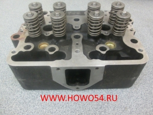 Головка блока SHANTUI SD22/23 NT855-C280 в сборе с клапанами 2 цилиндра 5413836 4915442-20