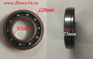 Подшипник вала первичного HW18709 (с проточкой) (6213N) AZ9003326213/6213N