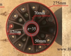 Дифференциал (35шлицов) XCMG ZL30G (75201918)