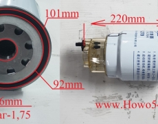 Фильтр топливный грубой очистки PL420 Размер: 1-14/109mm*315mm	54JS1465 PL420/1000495963 10000422381 1000588583/1000053557/1000424916/612630080088/VG1540080311/1117025