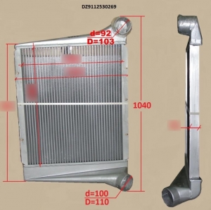 Интеркулер F2000 (Sinotruk)