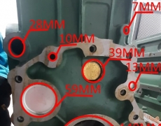 Блок цилиндров WD615.50/56 Евро2 WEICHAI (HOWO длинная крышка, крепление ТНВД по центру 2 болта) (голый) 10373B 61560010095B/61500010373B