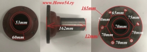 Крышка подшипника первичного вала 52,5*60 (JS180-1701040-1)