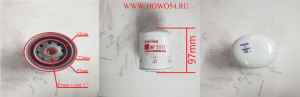 Фильтр системы охлаждения WF2071 54LK1052 WF2071