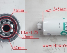 Фильтр топливный Cummins Размер: 1-14/93mm*200mm 54LH1014 FS19732 FS1003 FS36269 FS36256 LG9704550067 32925763 4070801 3973233 11LB-70030 P550848