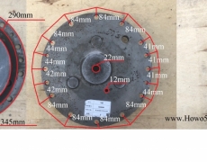 Бортовой редуктор XCMG LW300F (83240200)