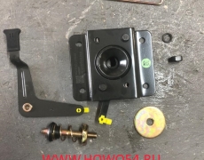 Замок капота облицовки радиатора левый HOWO 08565 WG1642110027