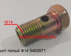 Болт полый Ф 14А8 D07623 Bosch (5403571) 90003962621