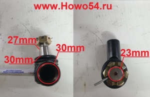 Наконечник гидроцилиндра поворотного XCMG GR180/215 5410174 PY180-Q.2(M30)381601098