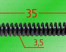 Пружина нажимн части толкателя внутрен  ZF5S-111GP