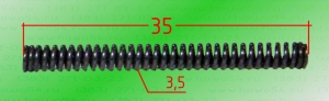 Пружина нажимн части толкателя внутрен  ZF5S-111GP