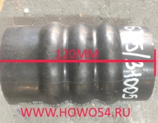 Патрубок радиатора 60*112 HOWO нижний QINYAN (16715) 20000820/AZ9112531005